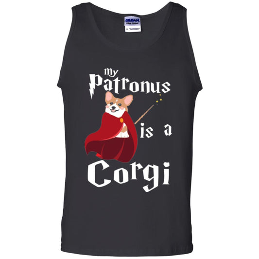 Dog Lover T-shirt My Patronus Is A Corgi Black