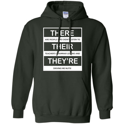 There Are People Who Don_t Listen To Their Teacher Student T-shirt Forest Green