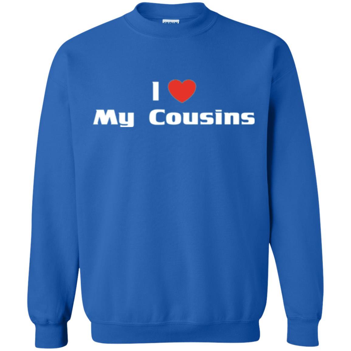 Family T-shirt I Love My Cousins Royal