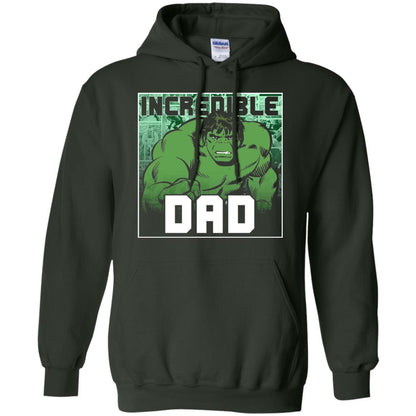 Daddy T-shirt Incredable Dad Forest Green