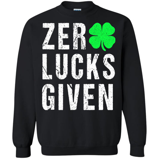Shamrock Irish Funny Saint Patrick_s Day T-shirt Black