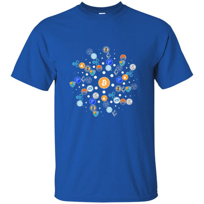 Cryptocurrency T-shirt Royal