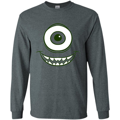 Cartoon T-shirt Mike Wazowski Eye Graphic Dark Heather