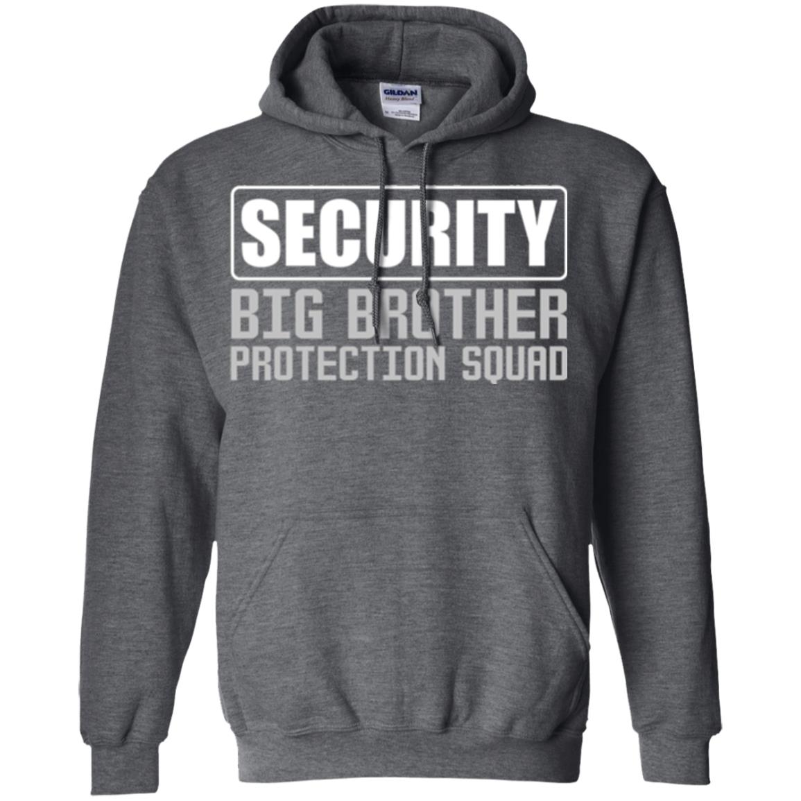 Family T-shirt Security Big Brother Protection Squad Dark Heather