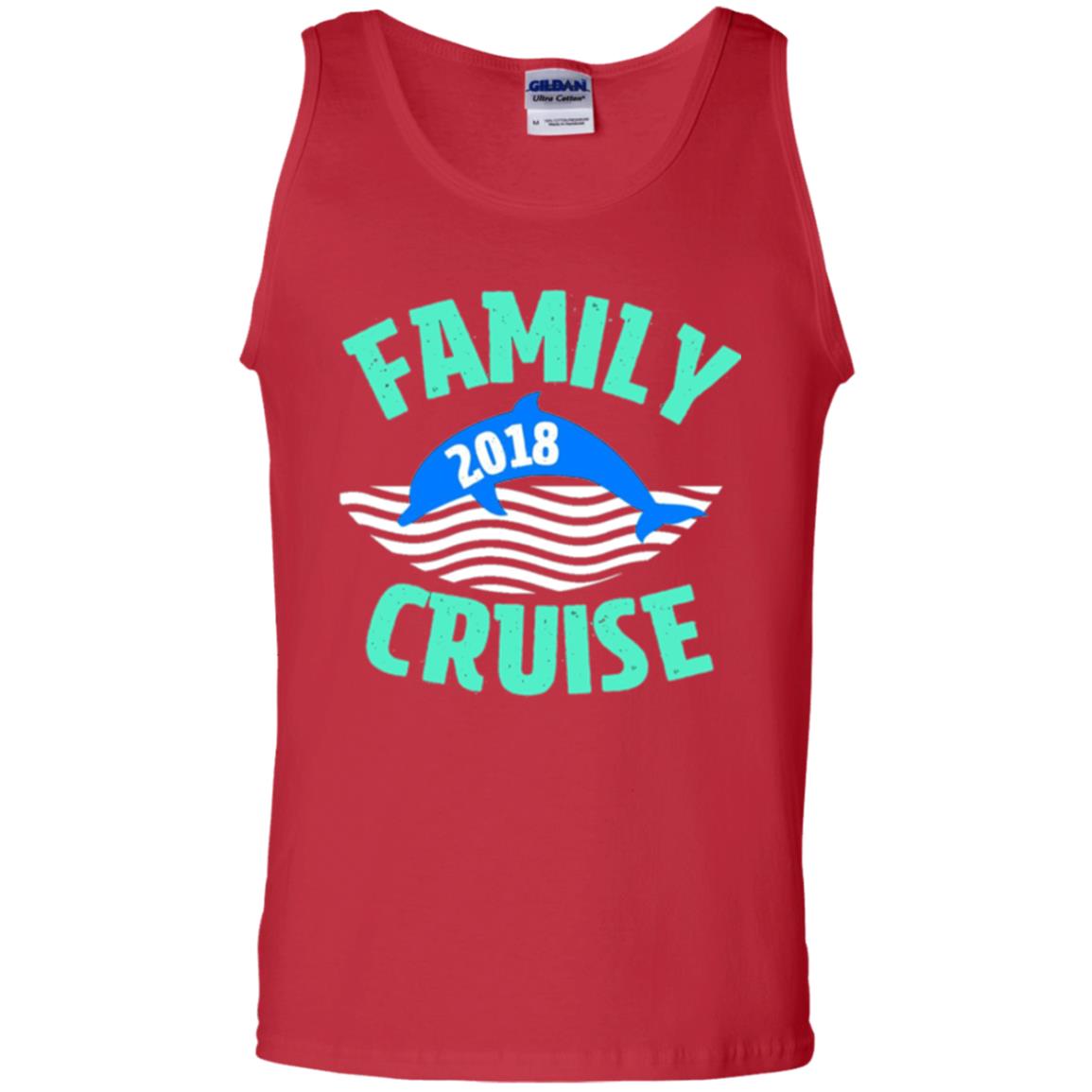 Family T-shirt Cruise Vacation 2018 Red