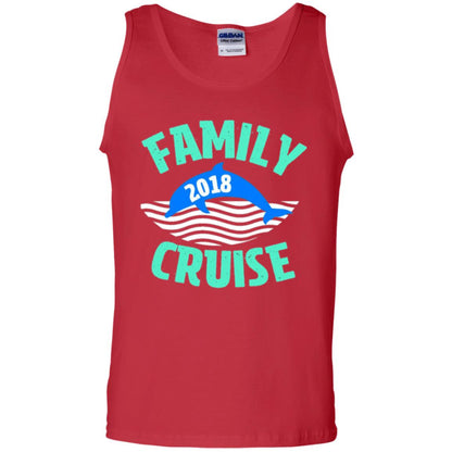 Family T-shirt Cruise Vacation 2018 Red