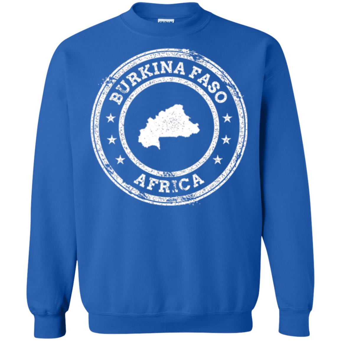 Burkina Faso Africa Passport Stamp T-shirt Royal
