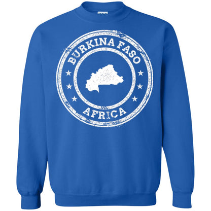 Burkina Faso Africa Passport Stamp T-shirt Royal