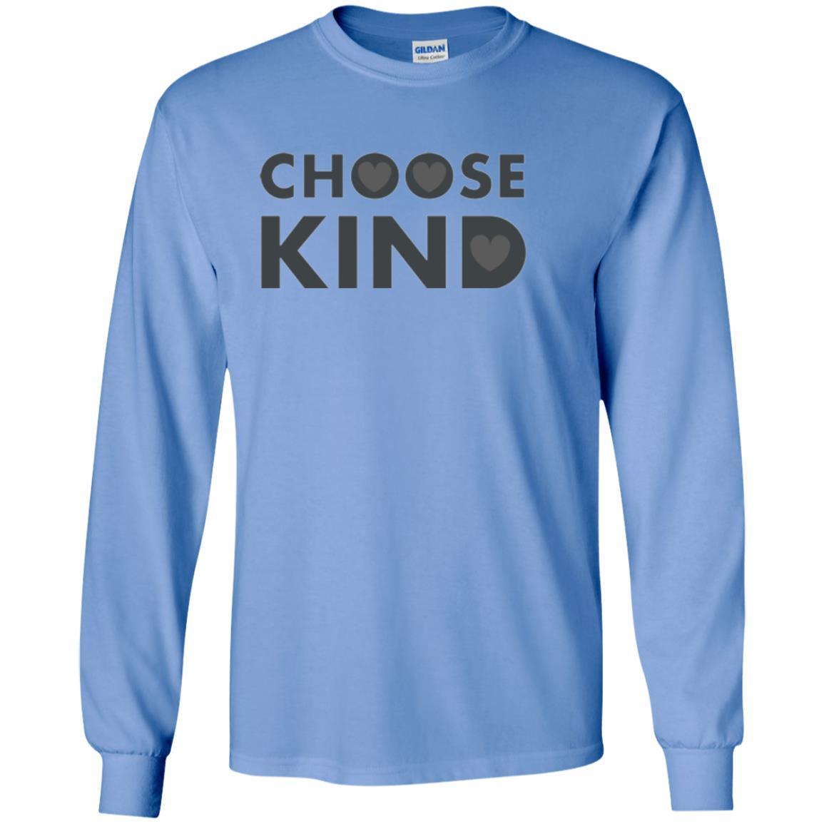 Anti Bullying T-shirt Choose Kind Carolina Blue