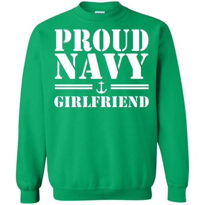Pride U.s. Army Shirt Proud Navy Girlfriend Irish Green