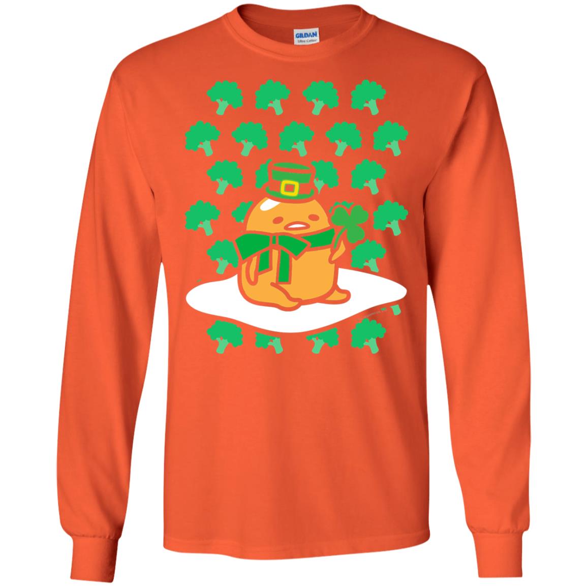 St. Patrick_s Day T-shirt Clover Orange