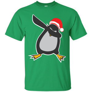 Christmas T-Shirt Dabbing Penguin