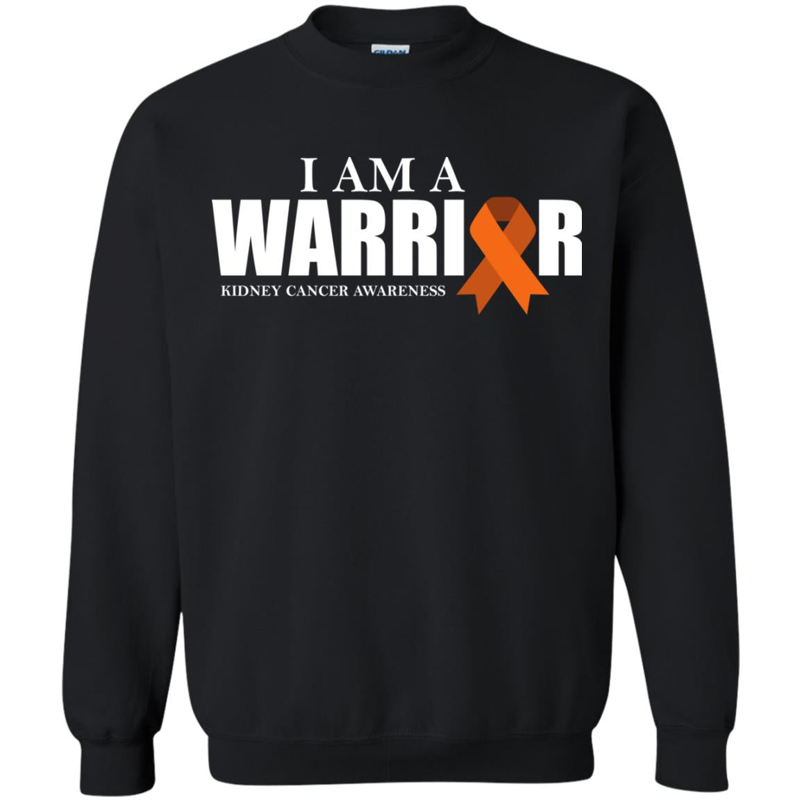 Kidney Cancer Awareness T-shirt I Am A Warrior Kidney Cancer Awareness Black