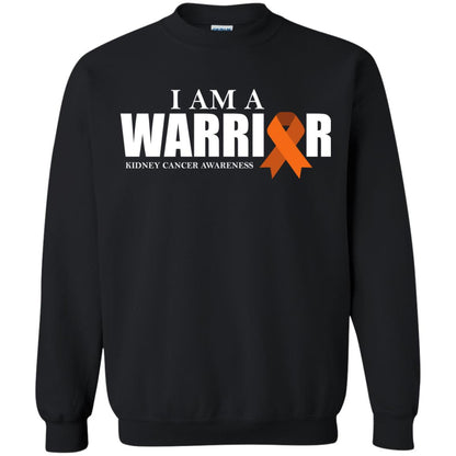 Kidney Cancer Awareness T-shirt I Am A Warrior Kidney Cancer Awareness Black