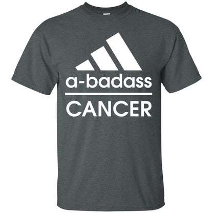 Abadass Cancer Shirt Dark Heather