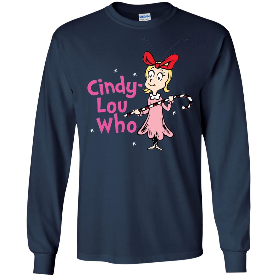 Dr. Seuss Cindy-lou Who T-shirt Navy