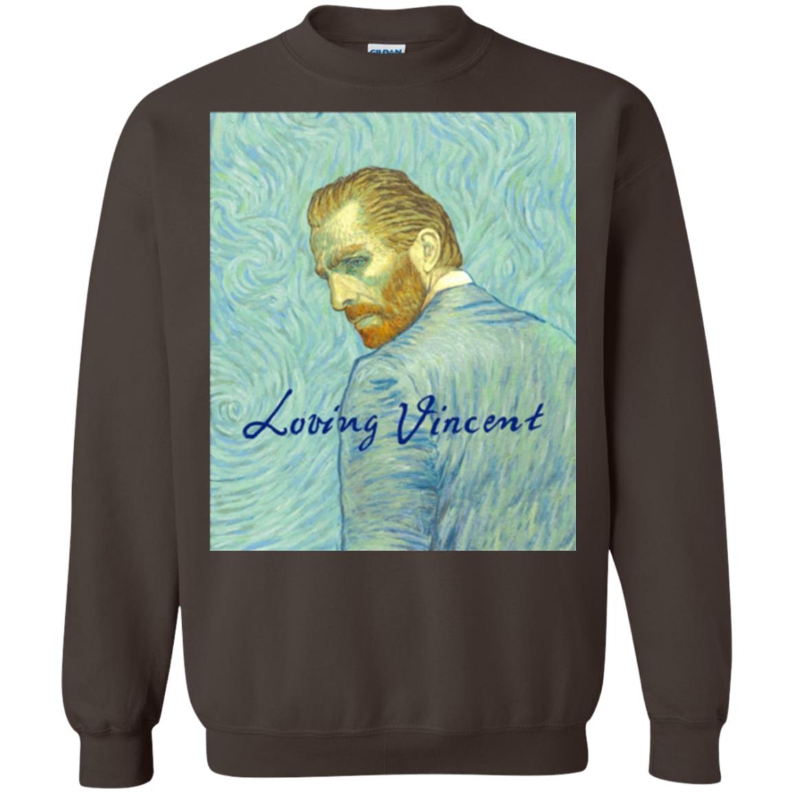 Movie Poster T-shirt Loving Vincent Dark Chocolate