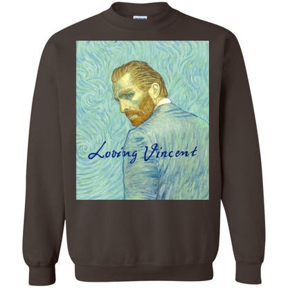 Movie Poster T-shirt Loving Vincent Dark Chocolate