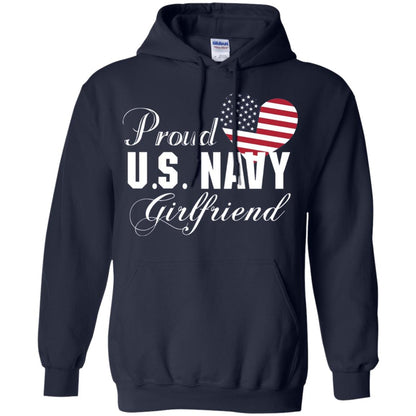 Pride U.s. Army Shirt Proud Navy Girlfriend Heart Navy