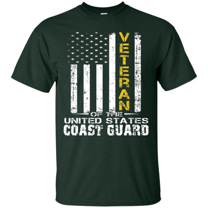 Veteran Of The United States Us Coast Guard Shirt Forest