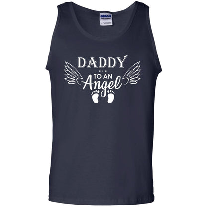 Daddy To An Angle Daddy In Heaven Shirt Navy