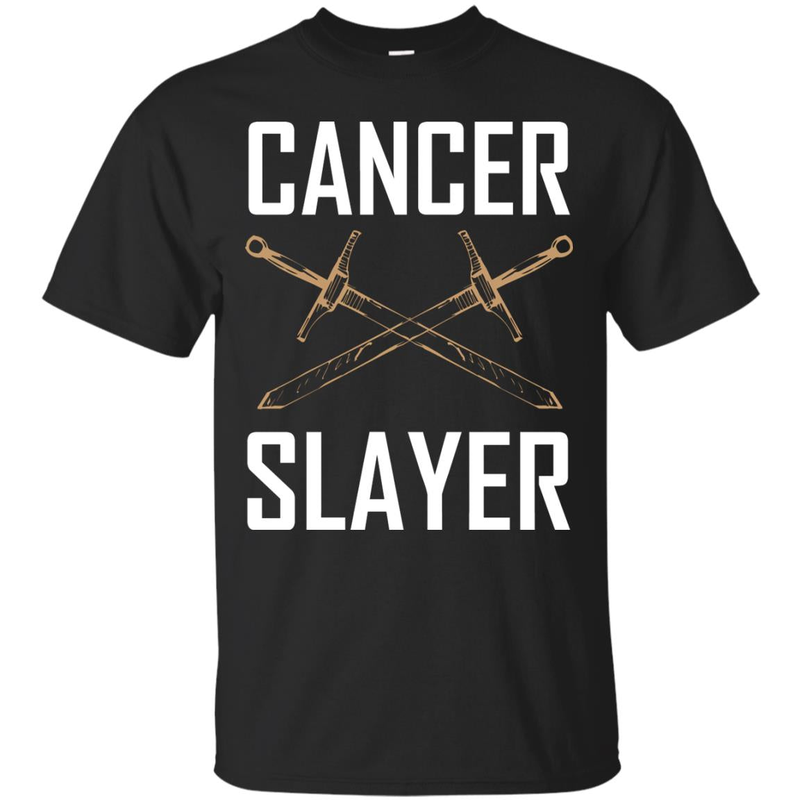 Cancer Slayer Cancer Survivor Shirt Black