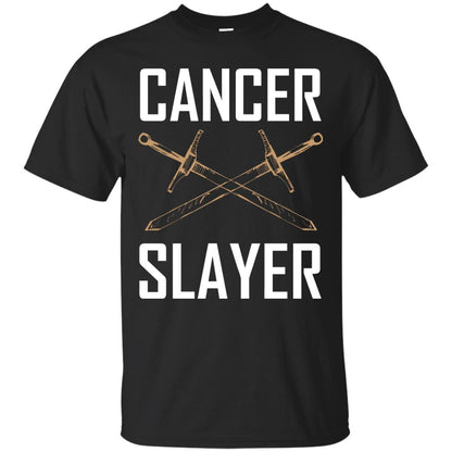 Cancer Slayer Cancer Survivor Shirt Black