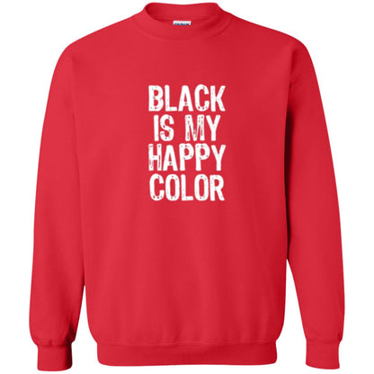 Black Is My Happy Color T-shirt Red
