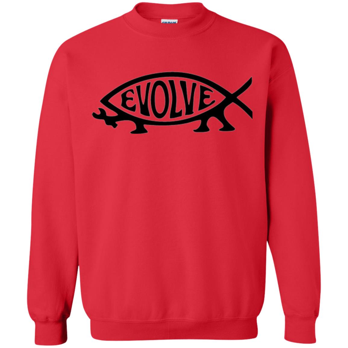 Darwin Evolution Evolve T-shirt Red