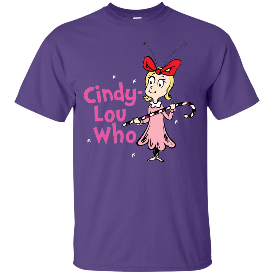 Dr. Seuss Cindy-lou Who T-shirt Purple
