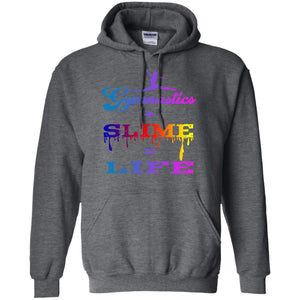 Gymnastics Smile Life Shirt For WomensG185 Gildan Pullover Hoodie 8 oz.