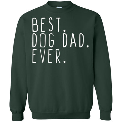 Best Dog Dad Ever T-shirt Forest Green