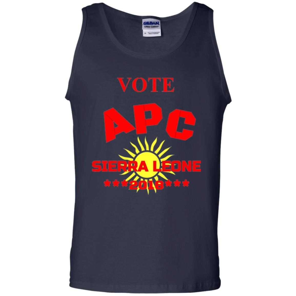 Political Sierra Leone T-shirt Vote Apc Sierra Leone 2018 Navy