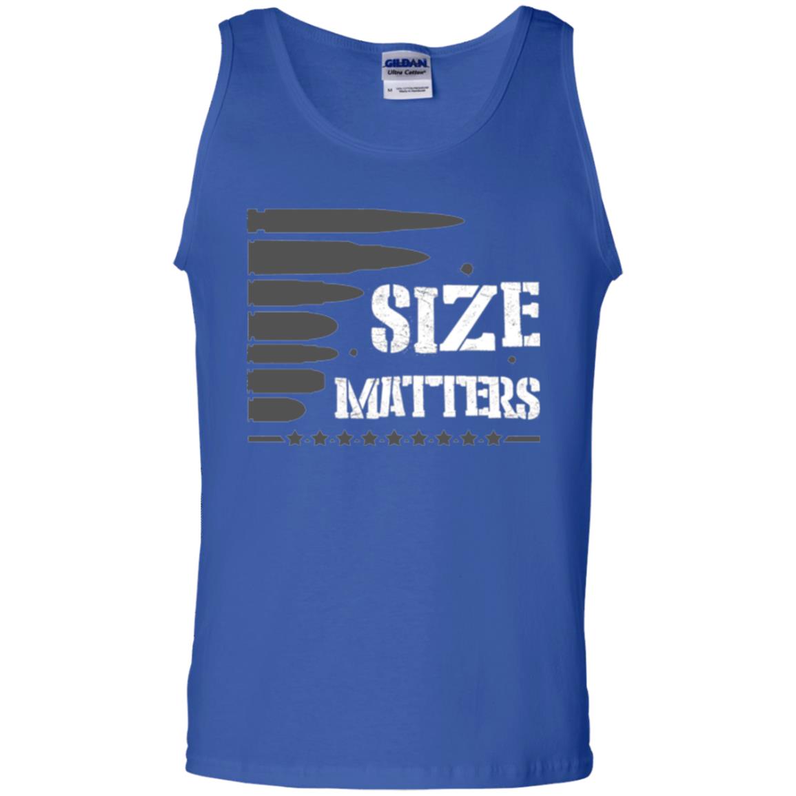 Hunter T-shirt Size Matters Royal