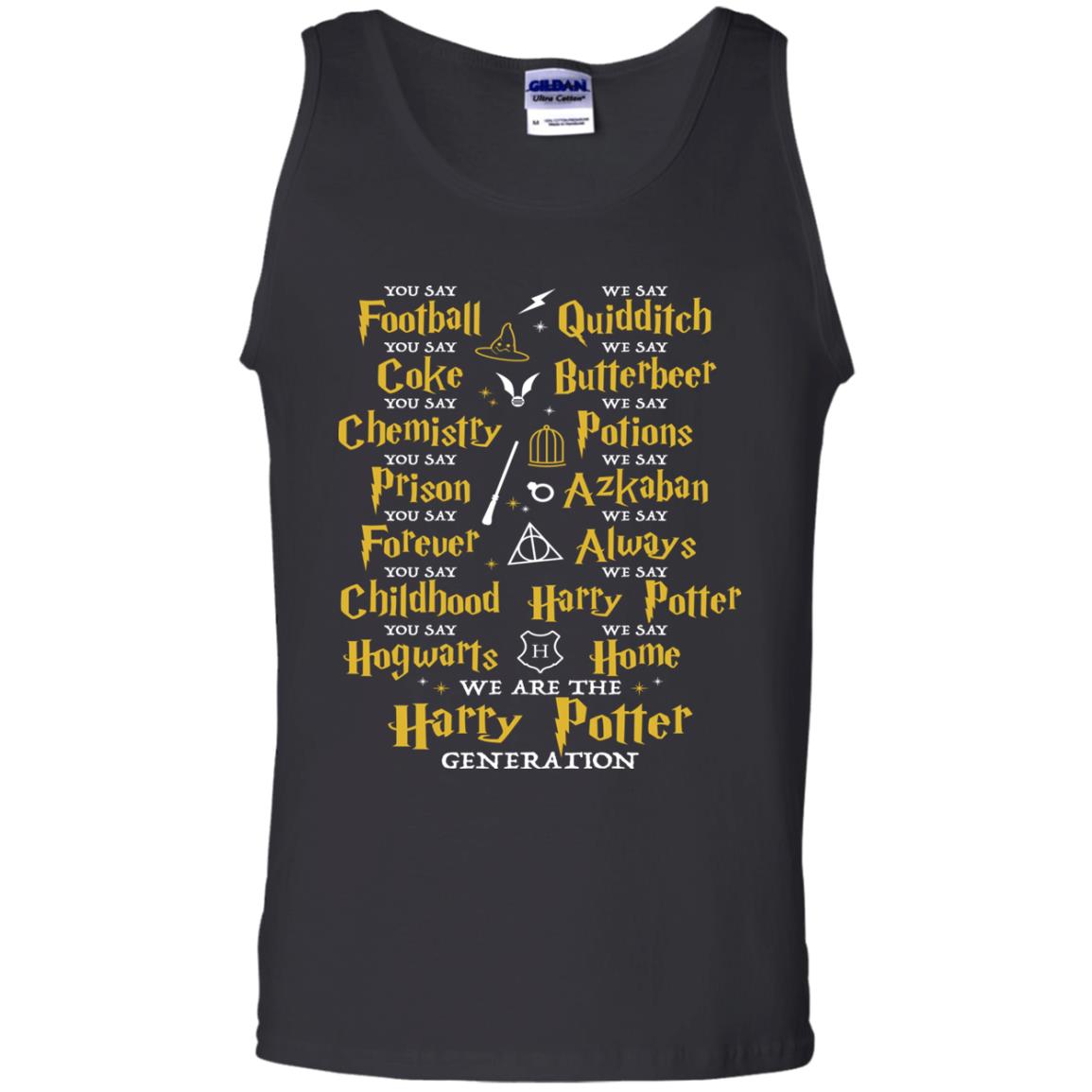 We Are The Harry Potter Generation Movie Fan T-shirt Black