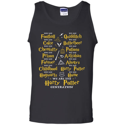We Are The Harry Potter Generation Movie Fan T-shirt Black