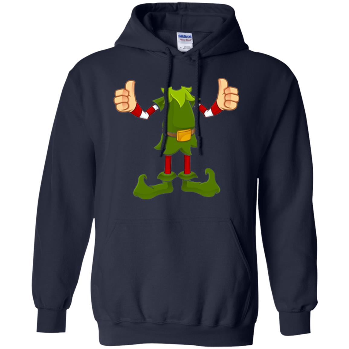 Chirstmas T-shirt Funny Elf Navy