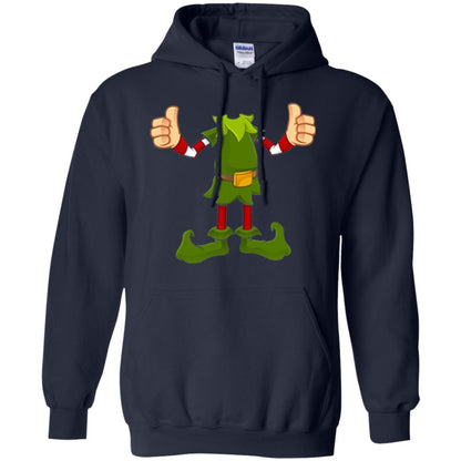 Chirstmas T-shirt Funny Elf Navy