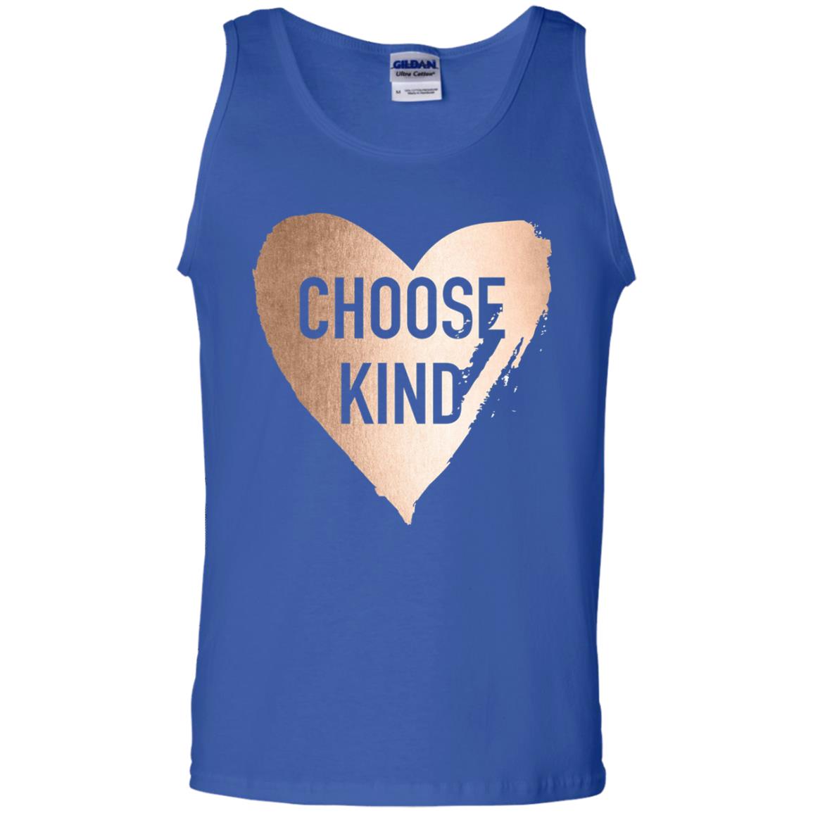 Choose Kind Anti Bullying Rose Gold T-shirt Royal