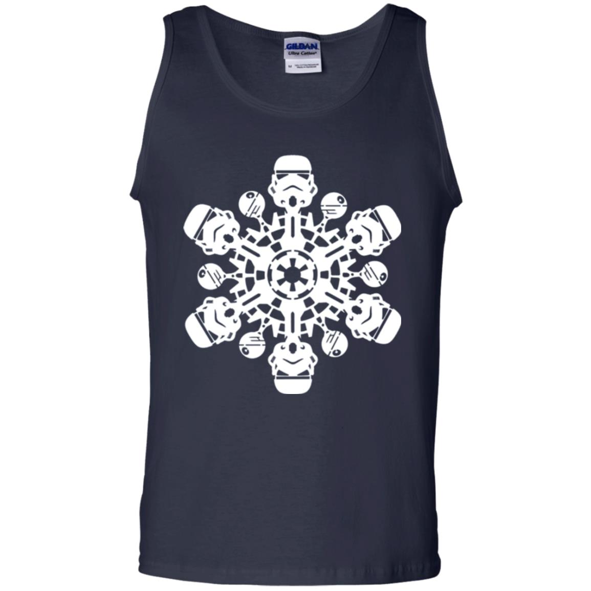 Christmas T-shirt Star Wars Stormtrooper Snowflake Navy