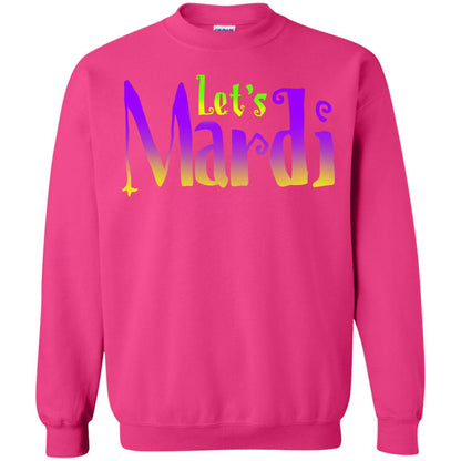 Mardi Gras T-shirt Let's Mardi Heliconia