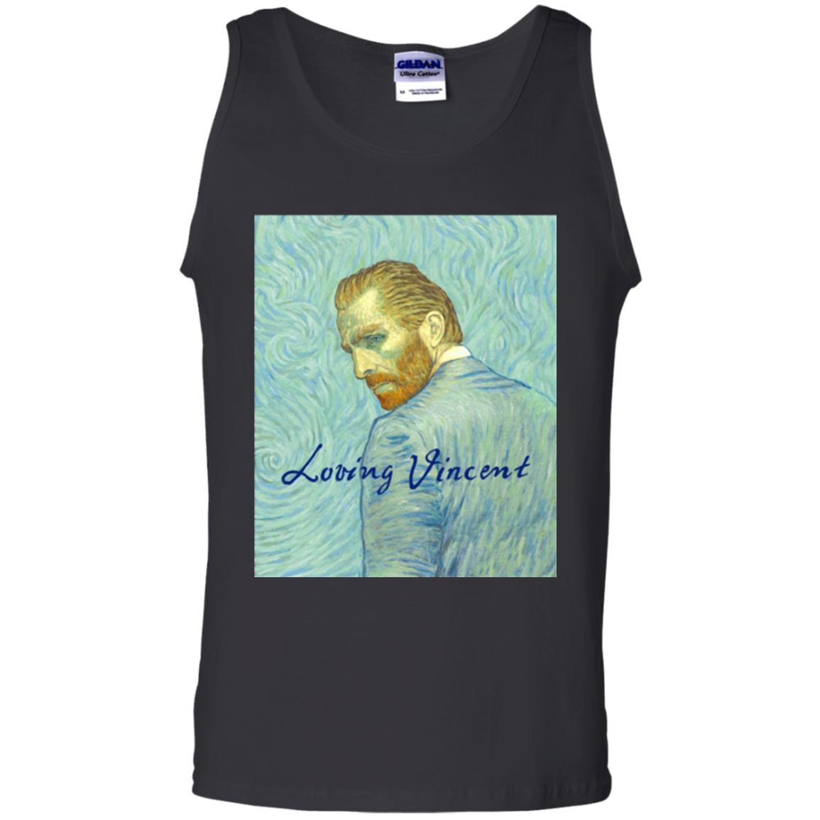 Movie Poster T-shirt Loving Vincent Black