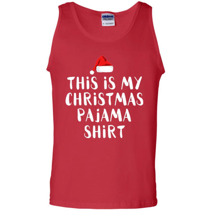 Christmas T-shirt This Is My Christmas Pajama Shirt Red