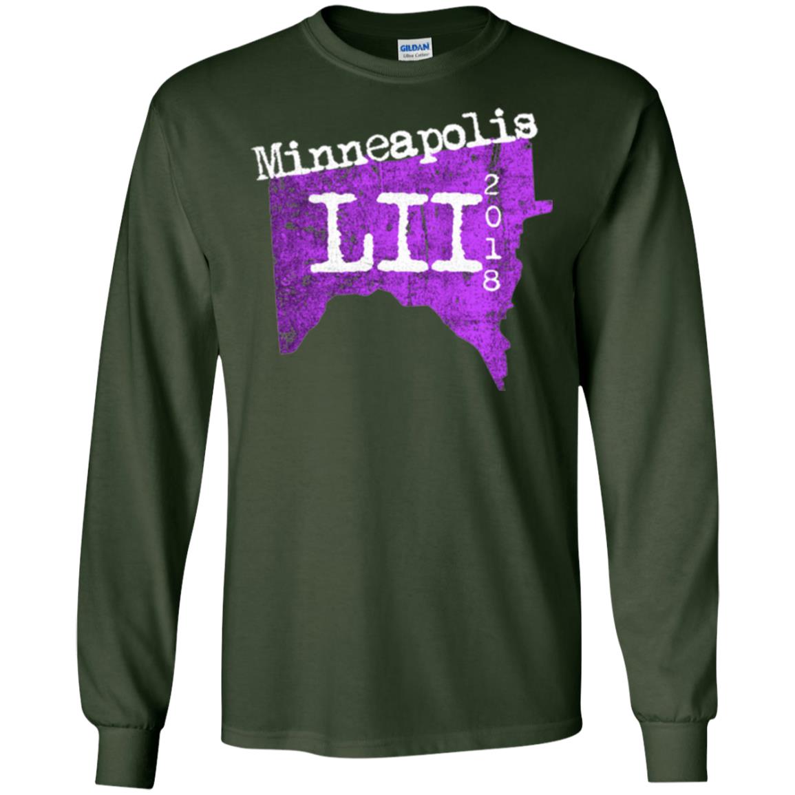 Football Lover T-shirt Minneapolis Minnesota 2018 T-shirt Forest Green