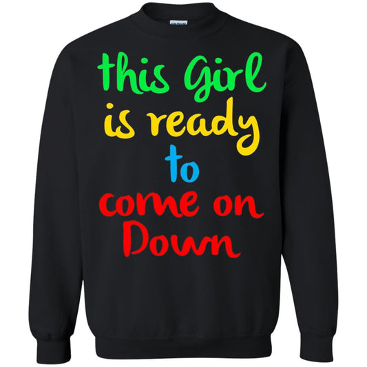 This Girl Is Ready To Come On Down Game Show T-shirt Black