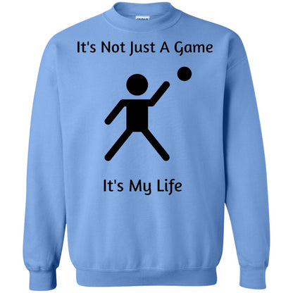 Basketball Shirt Its Not Just A Game Its My Life Carolina Blue