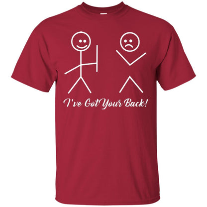I’ve Got Your Back T-shirt Cardinal