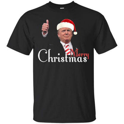 Trump Merry Christmas T-shirt Black