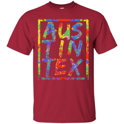 Austin Texas T-shirt Cardinal