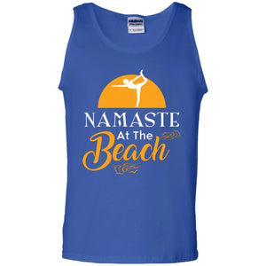Yoga Lover T-shirt Namaste At The Beach